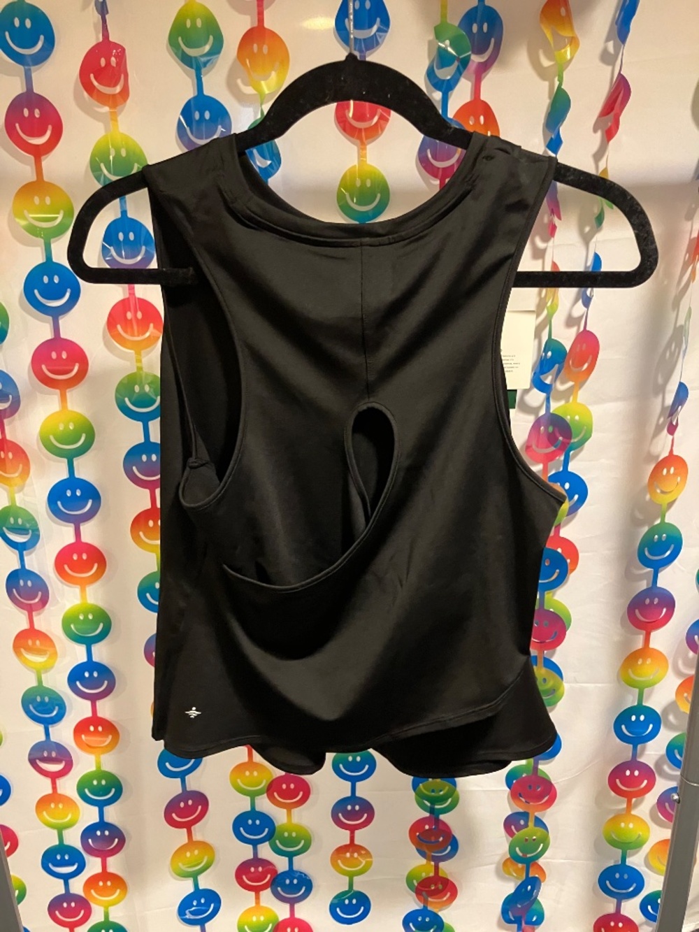 NWT Halara Cut Out Crossover Hem Yoga Tank Top - Picture 2 of 7